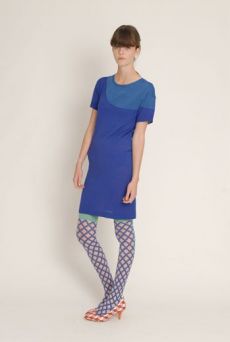 SS13 REGIMENTAL CHECK KNEE SOCKS - Other Image